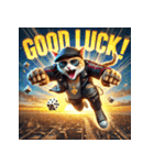 凶悪にゃんこ無双（個別スタンプ：40）