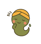 ヘビのハッピー大暴走！（個別スタンプ：4）