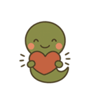 ヘビのハッピー大暴走！（個別スタンプ：5）