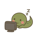 ヘビのハッピー大暴走！（個別スタンプ：8）