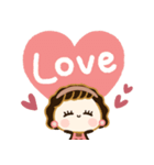 おめかしレディ♡冬（個別スタンプ：10）