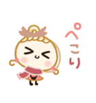 おめかしレディ♡冬（個別スタンプ：13）
