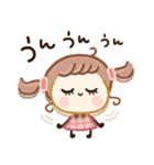 おめかしレディ♡冬（個別スタンプ：14）