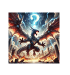 覇王バハムート -降臨-（個別スタンプ：7）