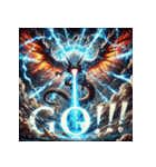 覇王バハムート -降臨-（個別スタンプ：8）