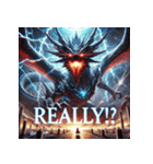 覇王バハムート -降臨-（個別スタンプ：9）