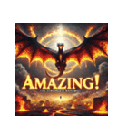 覇王バハムート -降臨-（個別スタンプ：11）