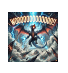 覇王バハムート -降臨-（個別スタンプ：23）