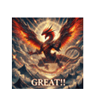 覇王バハムート -降臨-（個別スタンプ：24）