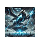 覇王バハムート -降臨-（個別スタンプ：32）