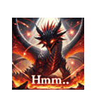 覇王バハムート -降臨-（個別スタンプ：37）