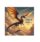 覇王バハムート -降臨-（個別スタンプ：40）