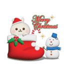 冬に使える☆うさぎさんのスタンプ【3D】（個別スタンプ：25）