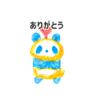 クリームソーダパンダ 2杯目（個別スタンプ：1）