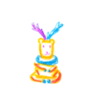 クリームソーダパンダ 2杯目（個別スタンプ：40）