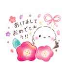 あけおめ❤️年末年始年賀状❤️シマエナガ27（個別スタンプ：3）