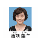 ⚫架空の証明写真で日常会話【ネタ/シュール（個別スタンプ：7）