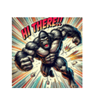 ゴリラスマッシュ！！（個別スタンプ：3）