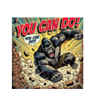 ゴリラスマッシュ！！（個別スタンプ：13）