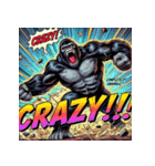 ゴリラスマッシュ！！（個別スタンプ：18）