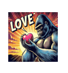 ゴリラスマッシュ！！（個別スタンプ：19）