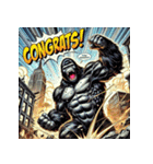 ゴリラスマッシュ！！（個別スタンプ：20）