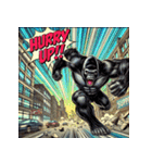 ゴリラスマッシュ！！（個別スタンプ：21）