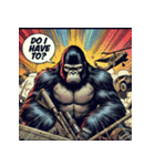 ゴリラスマッシュ！！（個別スタンプ：26）