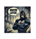 ゴリラスマッシュ！！（個別スタンプ：27）