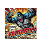 ゴリラスマッシュ！！（個別スタンプ：30）