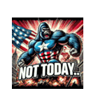 ゴリラスマッシュ！！（個別スタンプ：35）