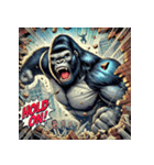 ゴリラスマッシュ！！（個別スタンプ：38）