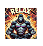 ゴリラスマッシュ！！（個別スタンプ：39）