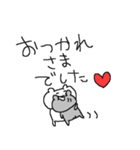 ラブとラブハートくまちゃん（個別スタンプ：5）