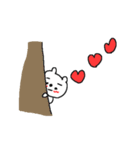 ラブとラブハートくまちゃん（個別スタンプ：35）