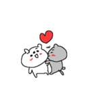 ラブとラブハートくまちゃん（個別スタンプ：36）