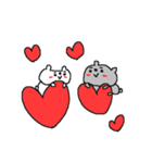 ラブとラブハートくまちゃん（個別スタンプ：37）