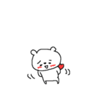 ラブとラブハートくまちゃん（個別スタンプ：38）