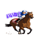 動く競馬スタンプさん（個別スタンプ：13）
