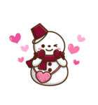 カラフル雪だるま【第6弾】冬を感じる（個別スタンプ：5）