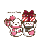 カラフル雪だるま【第6弾】冬を感じる（個別スタンプ：9）