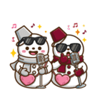 カラフル雪だるま【第6弾】冬を感じる（個別スタンプ：12）