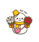 カラフル雪だるま【第6弾】冬を感じる（個別スタンプ：15）