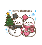 カラフル雪だるま【第6弾】冬を感じる（個別スタンプ：19）