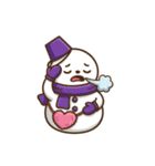 カラフル雪だるま【第6弾】冬を感じる（個別スタンプ：29）