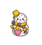 カラフル雪だるま【第6弾】冬を感じる（個別スタンプ：36）