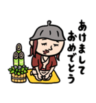 サウナ女子★年末年始2025【復刻版】（個別スタンプ：2）