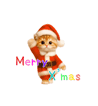 踊る！丁寧なネコちゃん！にゃんだふる～冬（個別スタンプ：19）