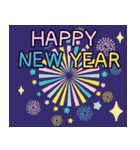 飛び出す！かわいい年末年始(再販)（個別スタンプ：10）