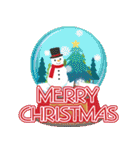 飛び出す！大人のクリスマス＆お正月(再販)（個別スタンプ：3）